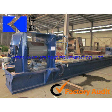 Water well screen welding machine